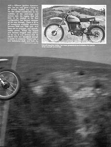 Suzuki RM370 test, Dirt Bike '77